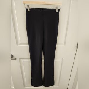 Zara Black Ribbed Pants